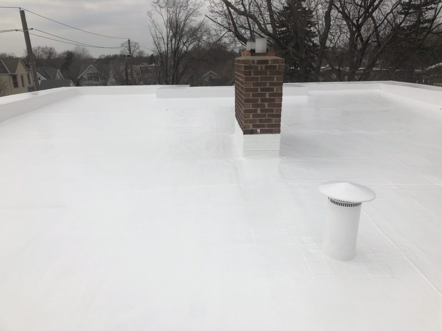 building chimney for insulation