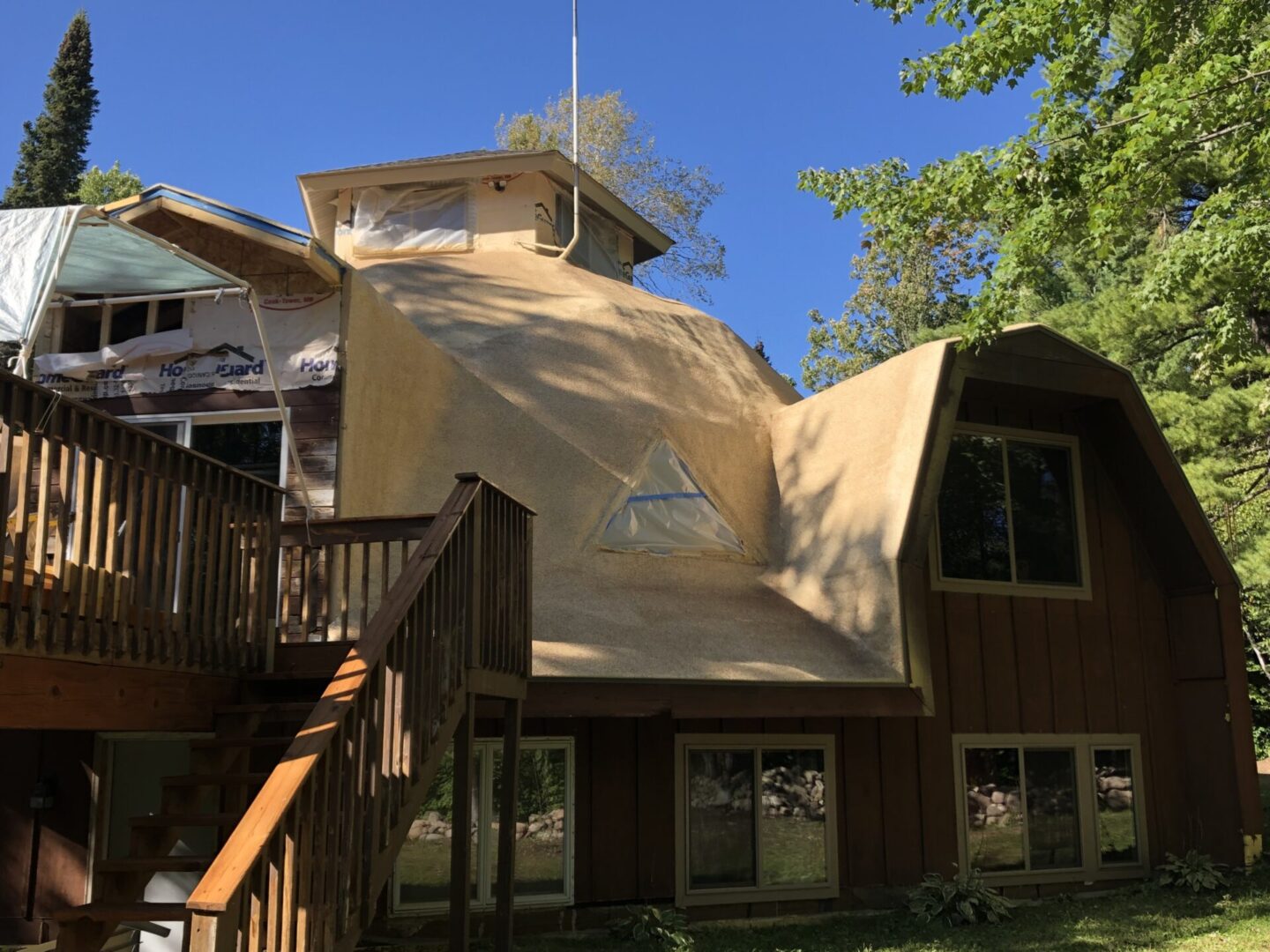 new construction with custom insulation