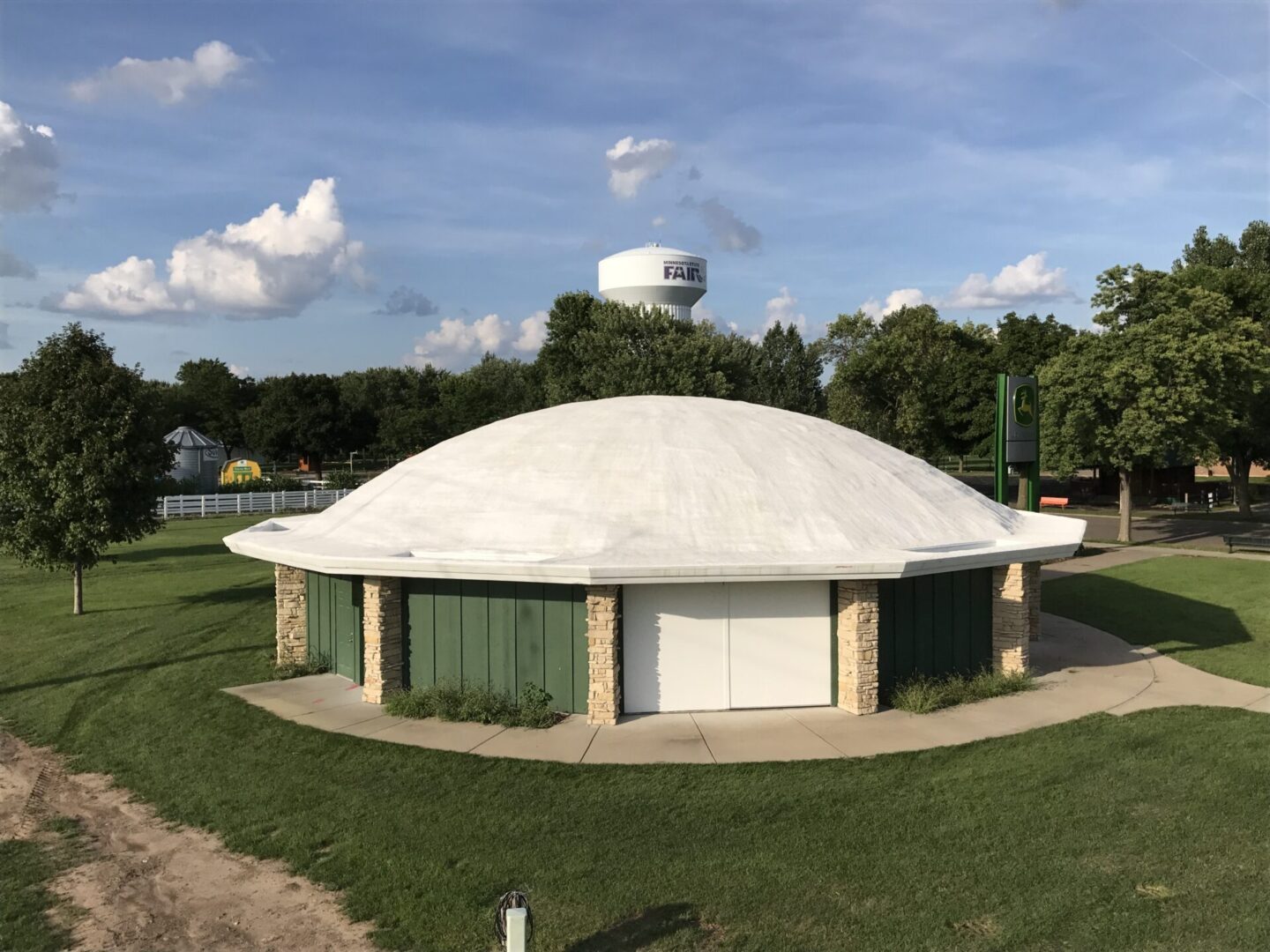 domed construction with quality insulation